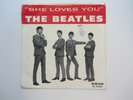THE BEATLES 1964 USA  SWAN  45  SHE LOVES YOU  ORIG SLEEVE  REC0-ART- PHILA
