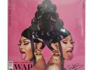 CARDI B OFFICIAL WAP CLEAR VINYL SINGLE 12