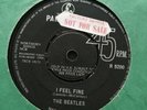 THE BEATLES - I FEEL FINE rare UK 1964 PROMO SAMPLE / BEAT / 1ST PRESS / EX-