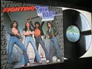 THIN LIZZY - Fighting - 1975 UK Vertigo Album, Phil Lynott etc - EX/EX
