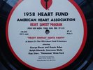 16-inch Transcription George Burns & Gracie Allen 1958 Heart Fund #GRC-4724