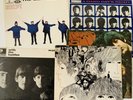 THE BEATLES 5 ORIGINAL Y&B PARLOPHONE ALBUMS RUBBER SOUL REVOLVER HDN HELP WTB
