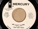 Tony and Terri MERCURY 72489 VG WHITE LABEL PROMO 