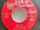 Oscar McLollie and His Honey Jumpers LOLLY POP (R&R 45) MODERN 920 PLAYS VG