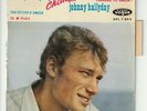 EP 45 TOURS JOHNNY CHANTE HALLYDAY VOGUE EPL 7894 AVEC SA LANGUETTE