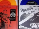 2 Joy Division Love Will Tear Us Apart ORANGE Sex Pistols Anarchy UK BLUE 7