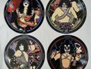 Rare KISS Set of 4 Solo LP Picture Discs JAPANESE VIPD 1-4 Casablanca / Victor