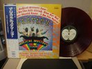THE BEATLES / MAGICAL MYSTERY TOUR, RED WAX JAPAN ORIG. LP w/OBI & BOOKLET NM
