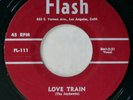 FLASH 111 Jayhawks Orig R&B Doo Wop 45 Mint Minus Love Train