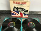 LP VINYL DOUBLE ALBUM THE BEATLES STORY US 1ST PRESS 1964 VG/VG PRO CLEANED
