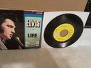 ELVIS PRESLEY LIFE/ONLY BELIEVE PROMO 45 RECORD WITH PICTURE SLEEVE RCA RECORDS