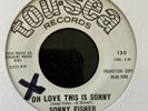 NORTHERN SOUL sonny fisher 'love this is sonny US Promo