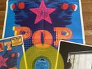 THE JAM # FAT POP YELLOW 12” VINYL LP WITH POSTER - PAUL WELLER STYLE COUNCIL