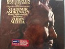 NEW BEETHOVEN PIANO CONCERTOS NOS 1-5, ASHKENAZY MEHTA VIENNA - 4 LP 411 899-1