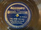 Bluebird 7572 Wiley, Zeke & Homer (SMILING RANGERS) 78 rpm  1938  COUNTRY E+