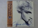 Madonna True Blue (Super Club Mix) Portrait P-6244 Japan  VINYL LP OBI