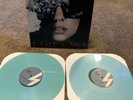 Lady Gaga The Fame Exclusive Limited Edition Glacier Blue Colored GF Vinyl LP NM