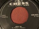 THE RADIANTS Hold On CHESS 45, R&B, NORTHERN SOUL ORIG RARE VINYL