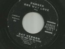 ROCKABILLY- RAY VERNON w LINK WRAY - DANGER ONE WAY LOVE - HEAR 1961 D.C. RUMBLE