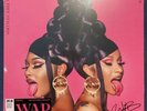 CARDI B WAP FEAT. MEGAN THEE STALLION SEALED LIMITED STAMP SIGNED PINK VINYL LP