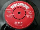 Beatles Love Me Do 1962 red label orig  Parlophone mint minus condition