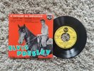 Elvis Presley Love Me Tender Rare French Ep Yellow Label 7 Inch