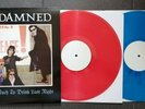 THE DAMNED Too Much To Drink LIVE NEWCASTLE 1982/83 Blue & Red TEST PRESSING SET