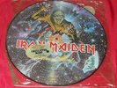 IRON MAIDEN Piece of Mind PICTURE DISC PIC DISC LP ORIGINAL 1st PRESS 1983 METAL