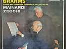 BRAHMS sonatas - MAINARDI, ZECCHI LP - 1960 ED.1 Rca Camden Italy LCC-70 - RARE
