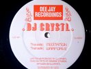 DJ CRYSTL MEDITATION / WARPDRIVE DEEJAY DJX 10 - 1993 VG+ DRUM & BASS DARKCORE