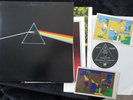PINK FLOYD, Dark Side Of The Moon w/posters+stickers USA 1975 3rd press EXC- LP