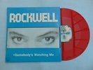 ROCKWELL MICHAEL JACKSON SOMEBODY'S WATCHING ME MEXICAN RED MAXI ( THRILLER ERA)