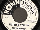 IN CROWD: nothing you do / in the midnight hour Ronn Records 7