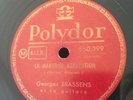 78 RPM - Georges BRASSENS - La mauvaise réputation - POLYDOR 560399