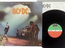 AC/DC LET THERE BE ROCK ATLANTIC P-10412A Japan VINYL LP