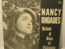 Ballads and Blues of Folkmusic NANCY RHOADES Phonograph Record Album LP EX RARE