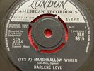 Darlene Love London Records 45 HLU 9815 Marshmallow World/ A Fine Fine Boy EX
