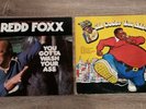 USED Vinyl Records- Redd Foxx - You Gotta Wash Your Ass / Bill Cosby- Fat Albert