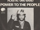JOHN LENNON 'POWER TO THE PEOPLE' ITALY PS 45 MINT