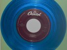 BEATLES 1994 LTD. BLUEVINYL 45 SOMETHING / COME TOGETHER NM NEW STOCK NR