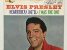 ELVIS PRESLEY Heartbreak Hotel I Was The One VG RCA ps Degritter