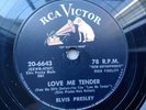 Elvis Presley 78rpm Single 10-inch RCA Victor Records Records #20-6643 Love Me