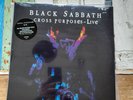 black sabbath cross purposes live 2lp + poster sealed ozzy candlemass