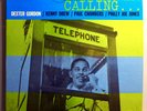 DEXTER GORDON w/PAUL CHAMBERS DEXTER CALLING MEGA-RARE ORIG'61 BLUE NOTE MONO LP
