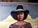 David Allan Coe Tattoo 1977 CBS PC34870 STEREO LP ORIGINAL INNERSLEEVE EX-VINYL