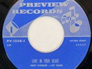DAN MONDAY First Turn Left On the Moon Preview Space Song Poem VG+ 45 HEAR