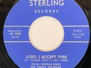 NORMAN BURNS What's In A Name Sterling Oddball Weird Song Poem 45 HEAR