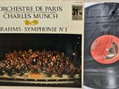 CVB 2085*CHARLES MUNCH*BRAHMS:Symphony N°1*Semi-circle org STEREO *LVDSM France