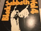 Black Sabbath Vol 4 Vertigo Swirl 1st Press Lp Matrix 1-2 Porky Perky Runout Vg