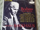 Brahms Piano Recital Wilhelm Backhaus London Vinyl LP CS 6021